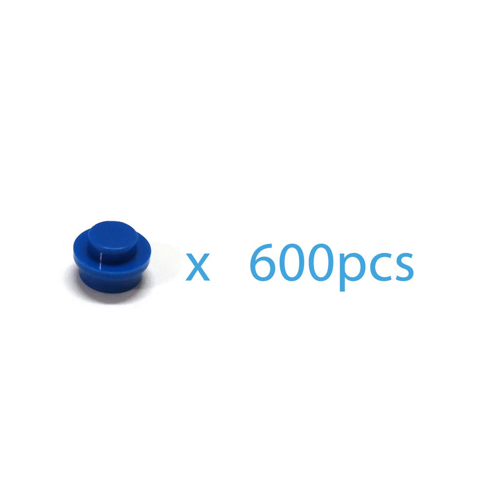Briques de Construction DIY 600 Pièces — 12 Couleurs