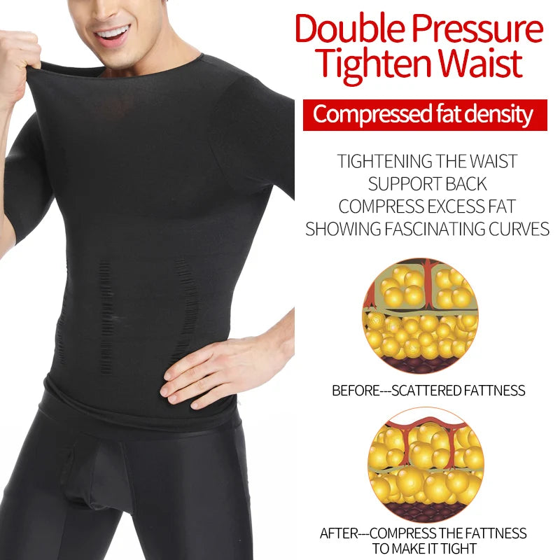Gaine Amincissante Homme — Maintien Ventre &amp; Dos