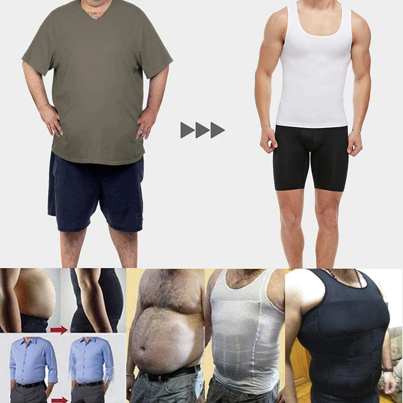 Gaine Amincissante Homme — Maintien Ventre &amp; Dos