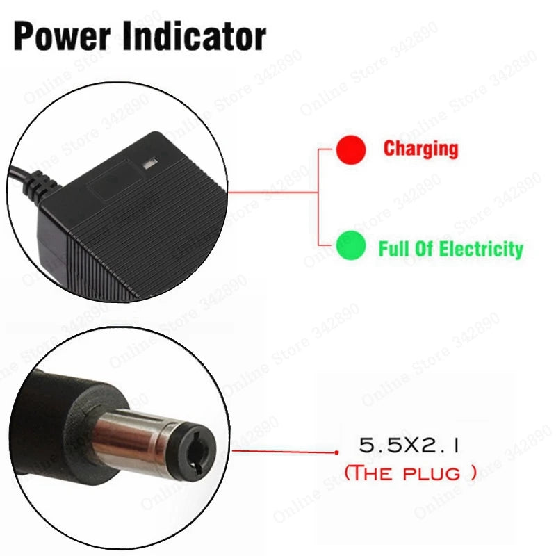 Chargeur de Batterie 36V Universel
