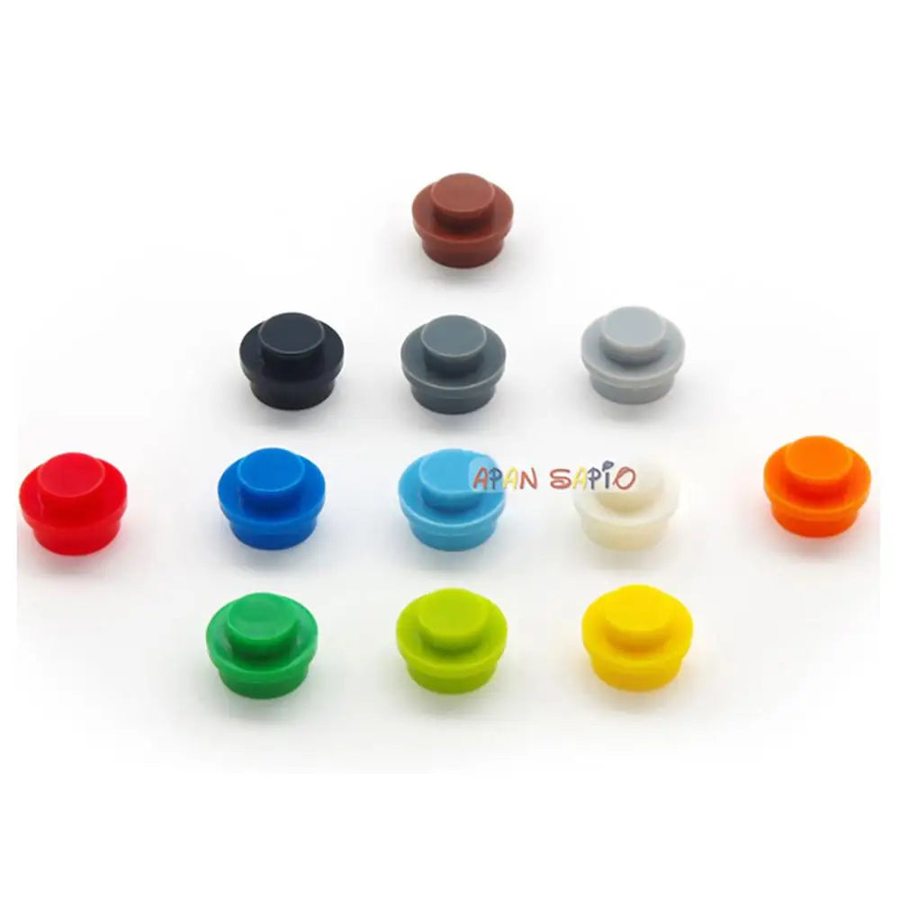 Briques de Construction DIY 600 Pièces — 12 Couleurs