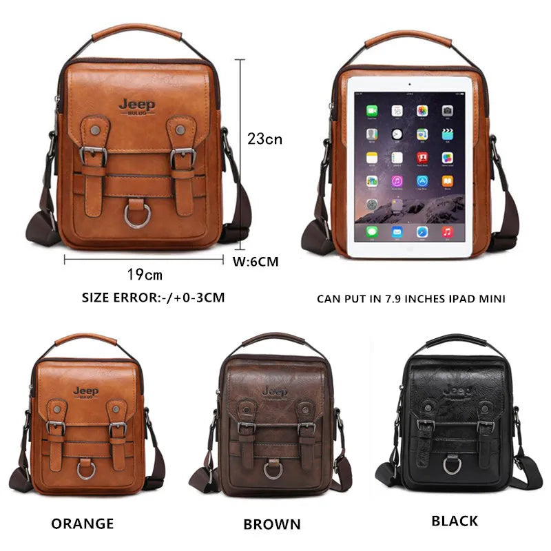 Sac Bandoulière Homme en Cuir