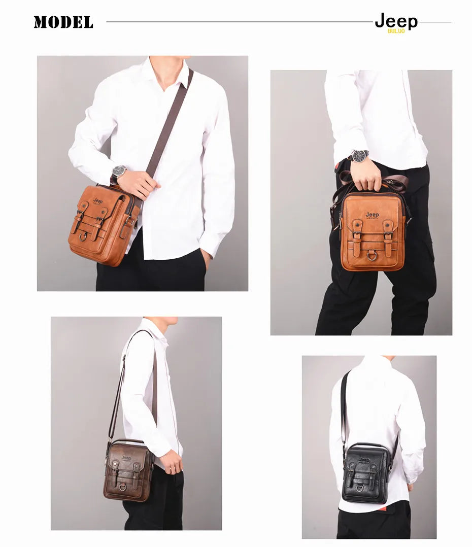 Sac Bandoulière Homme en Cuir