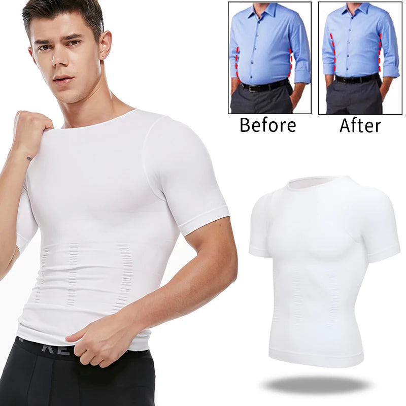 Gaine Amincissante Homme — Maintien Ventre &amp; Dos