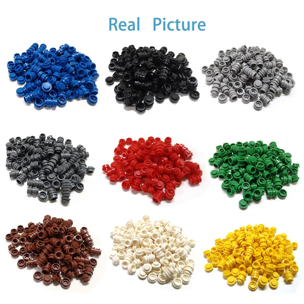 Briques de Construction DIY 600 Pièces — 12 Couleurs
