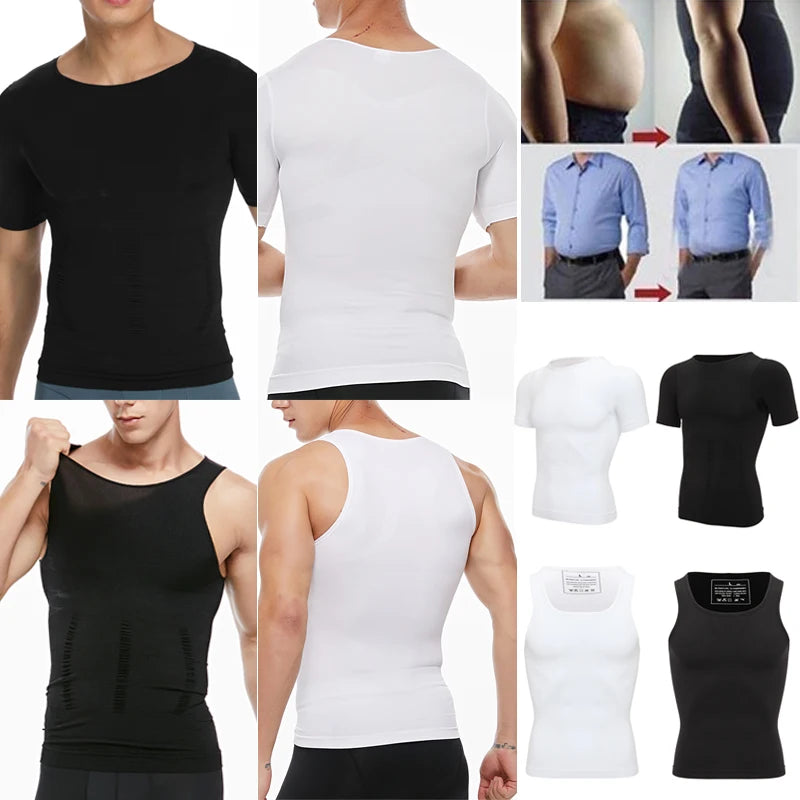 Gaine Amincissante Homme — Maintien Ventre &amp; Dos