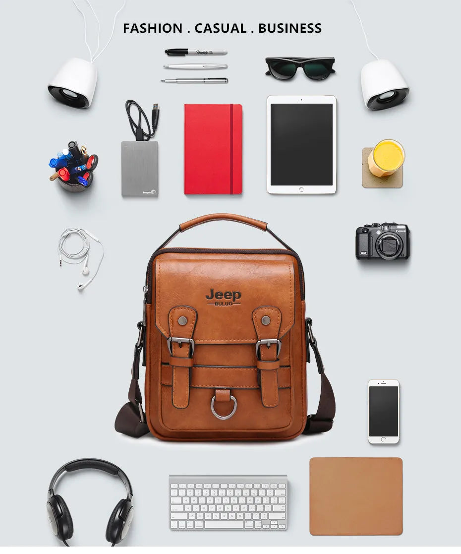 Sac Bandoulière Homme en Cuir