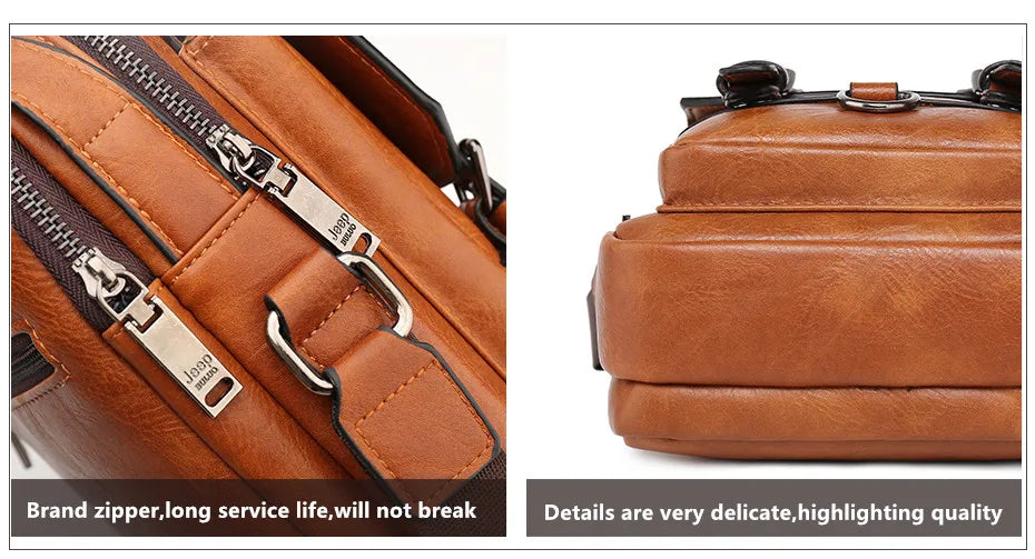Sac Bandoulière Homme en Cuir