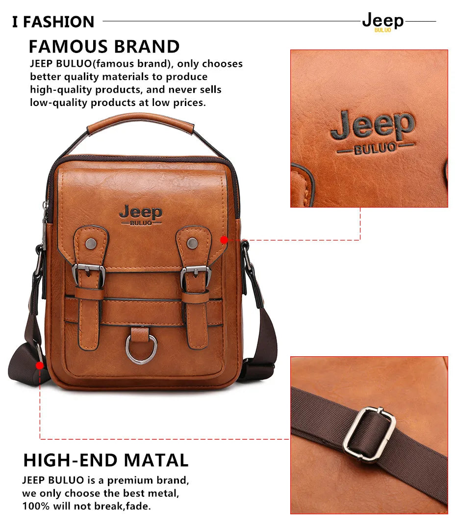Sac Bandoulière Homme en Cuir
