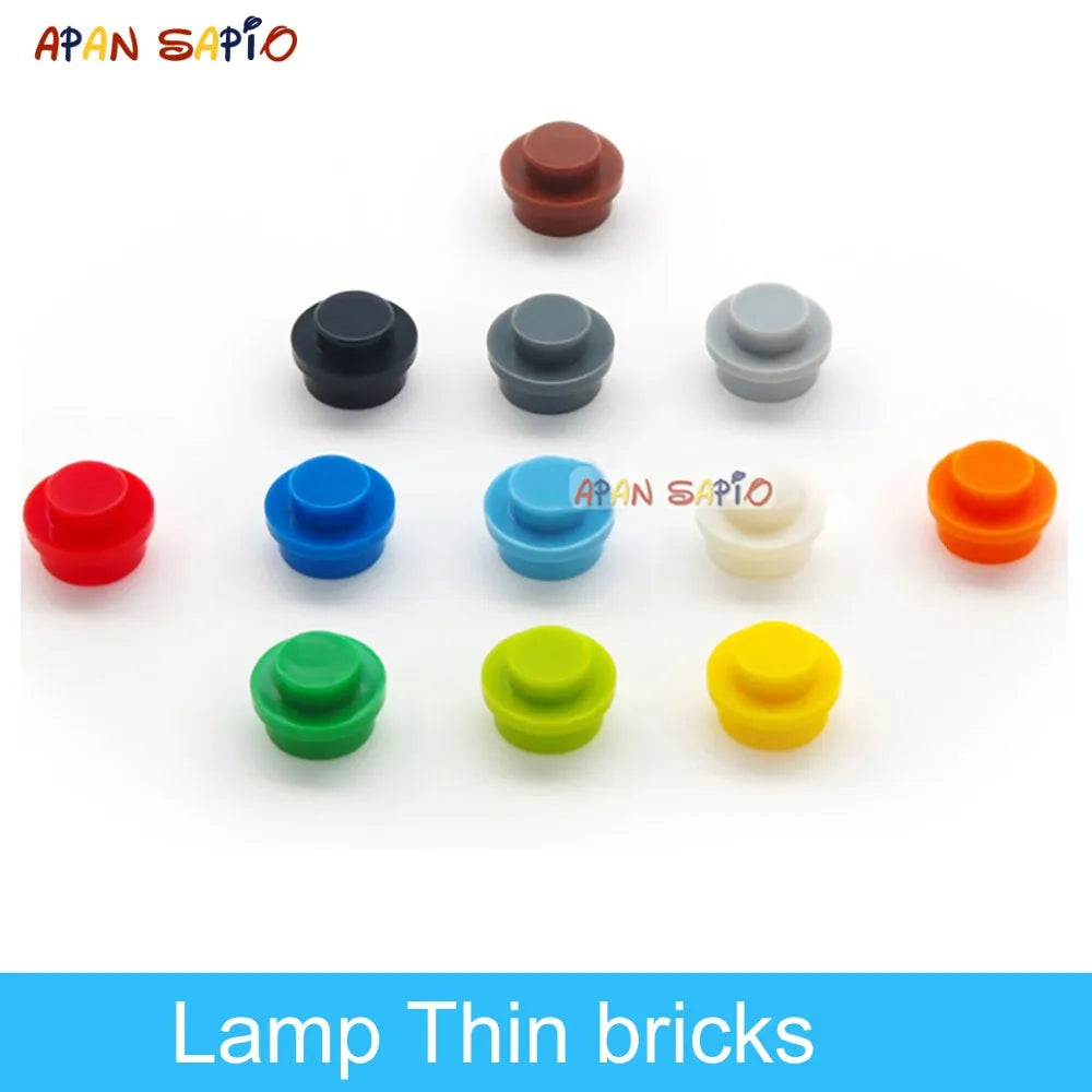 Briques de Construction DIY 600 Pièces — 12 Couleurs