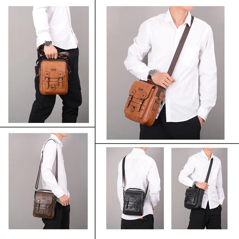 Sac Bandoulière Homme en Cuir