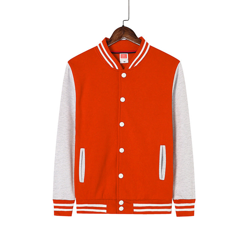 Sweatshirt Baseball Shirt Men's Class Uniform Jacket Class Reunion Educational Workwear Printed Logo Long Sleeve Casual V-Neck