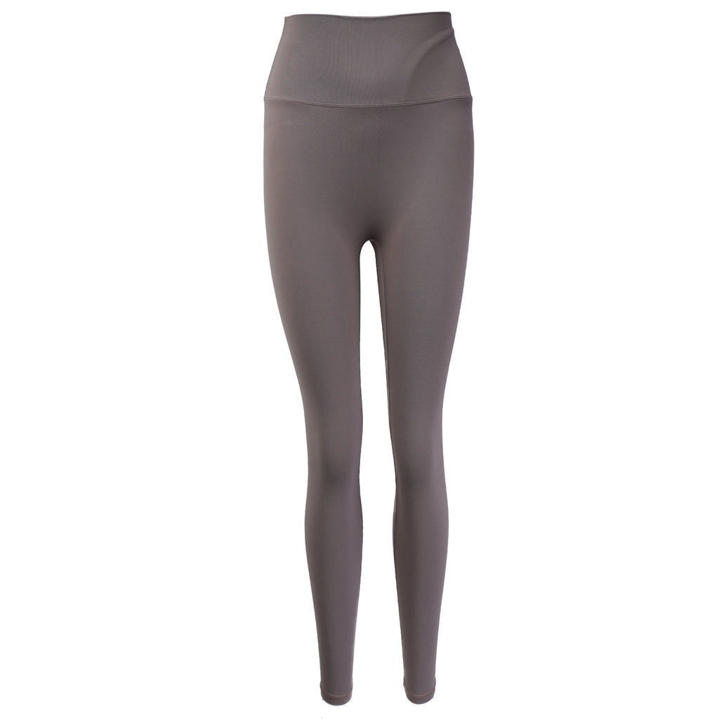 Nude-Feeling Non-Embarrassing Line Lulu Yoga Pants Outer Wear Peach Butt Tight Sports Fitness Pilates Pants