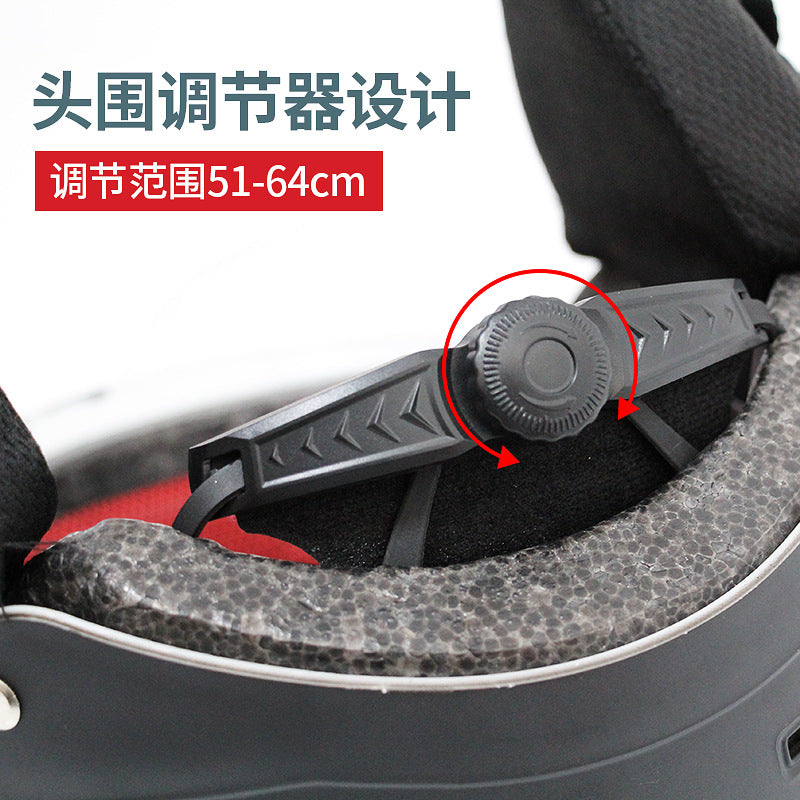 3C certification ear protection electric car helmet men and women summer sunscreen electric car helmet light half helmet manufacturers wholesale