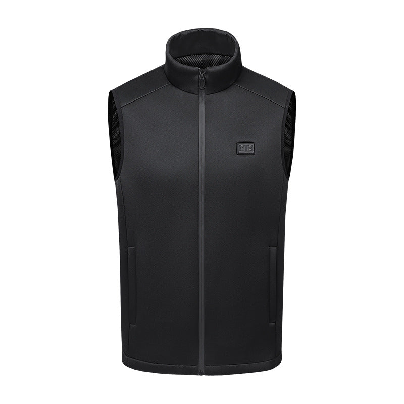 Cross-border Intelligent Electric Heating Clothing Nine-zone Heating Vest Double-control Three-gear Temperature-controlled USB Charging Men's and Women's Constant Temperature Vest