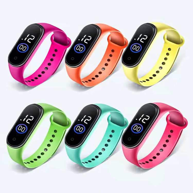 New Led Digital Watch Bracelet M4 Waterproof Fashion Digital Sports Model Kidsren's Student Led Digital Watch Manufacturer