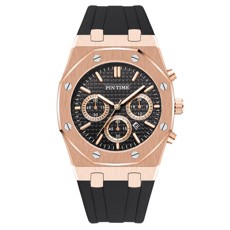 Dropshipping Foreign Trade Watches, Men's Watches, Multi-Functional Sports Waterproof Men's Fashionable Casual Watches