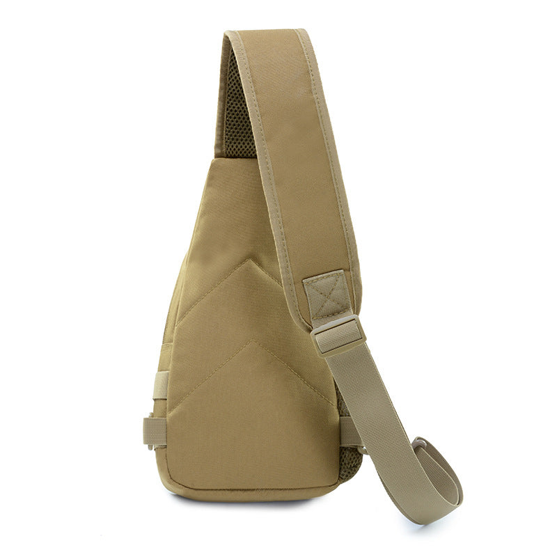 Men's Riding Outdoor Sports Bag Casual Shoulder Kettle Hanging Bag Portable Tactical Army Camouflage Water Bottle Chest Bag