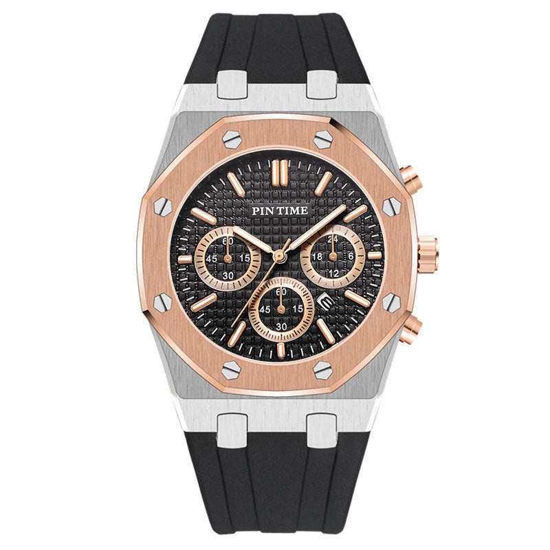 Dropshipping Foreign Trade Watches, Men's Watches, Multi-Functional Sports Waterproof Men's Fashionable Casual Watches