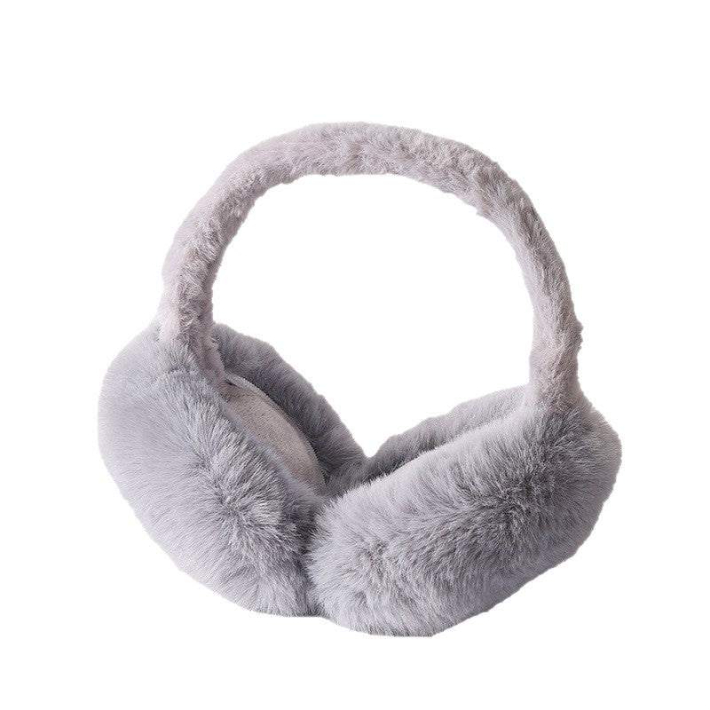 Winter Warm Earmuffs for Women, Ear Protection, Ear Warmers for Cycling, Windproof and Cold-Proof, Plush Earmuffs, Ear Covers, Ear Protection