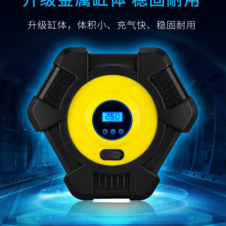 Car air pump car air pump digital display tire electric air pump mini intelligent portable air pump