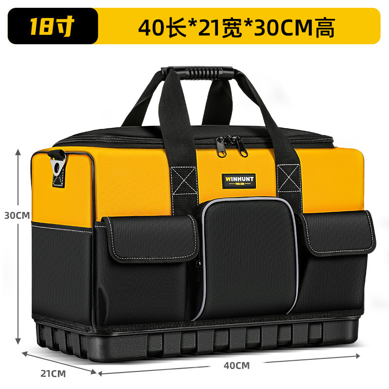 Changsheng hardware tool kit for electricians wear-resistant and durable plastic bottom hand tool kit thickened Oxford cloth