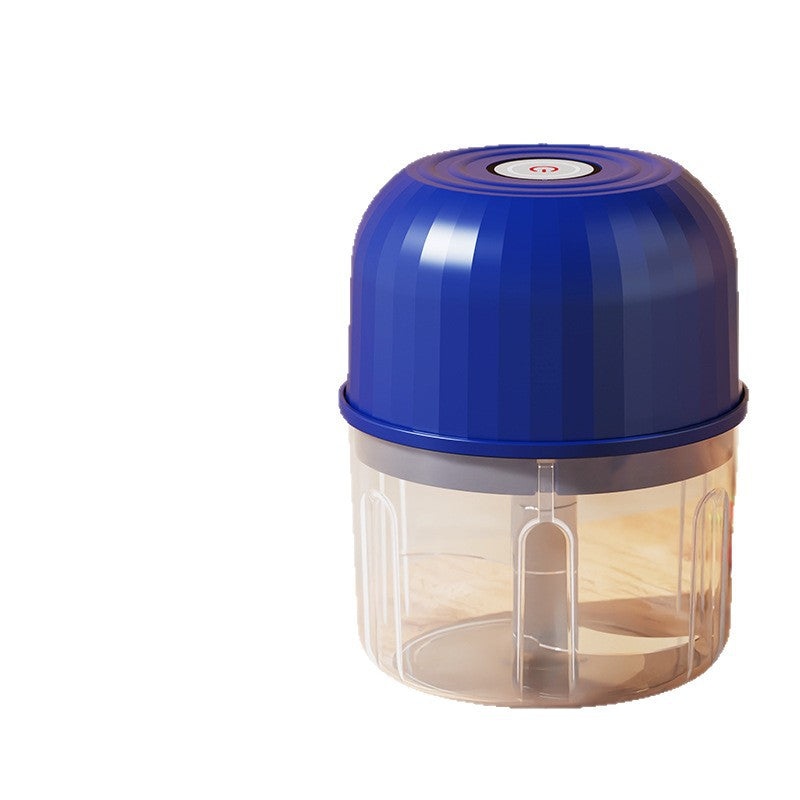 Wireless Electric Garlic Masher Household Food Grade Baby Food Auxiliary Machine Kitchen Garlic Stir Barbecue Seasoning Cooking Machine