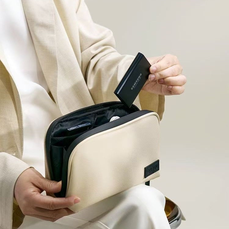 Data Cable Storage Bag Box Portable Digital Accessory Bag Computer Charging Cable Hard Drive Apple Power Supply Earphone Storage