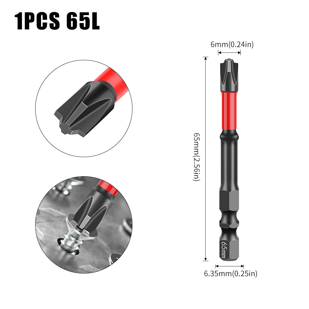 Elektrikçi's Phillips Screwdriver with Strong Magnetic Anti-Slip Socket for Panel Switch Removal