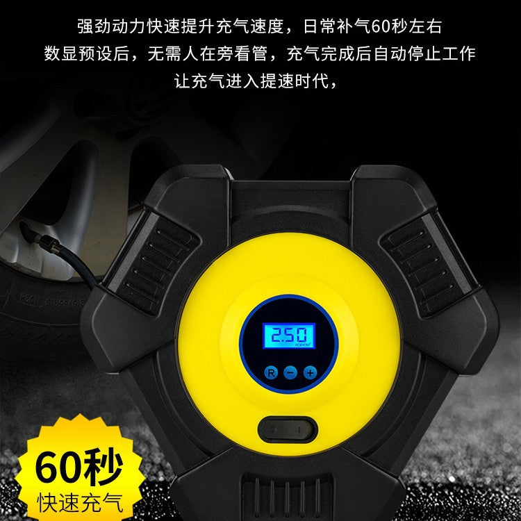Car air pump car air pump digital display tire electric air pump mini intelligent portable air pump