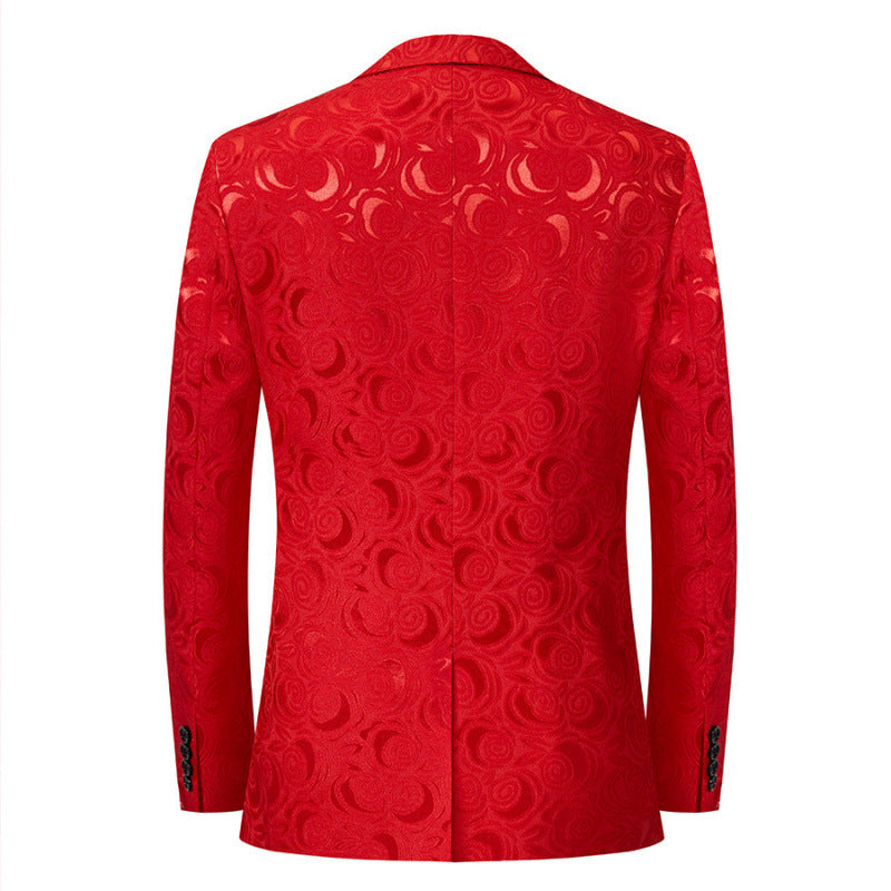 New Foreign Trade Products: Men's Suits, Korean Style Casual Suits Two-Piece Set for Aliexpress and Amazon