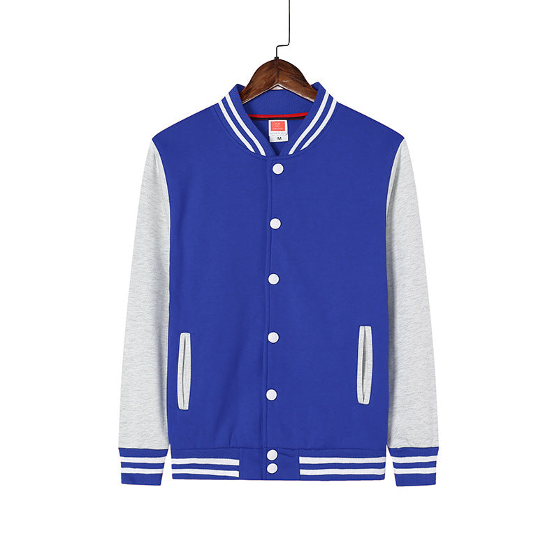 Sweatshirt Baseball Shirt Men's Class Uniform Jacket Class Reunion Educational Workwear Printed Logo Long Sleeve Casual V-Neck