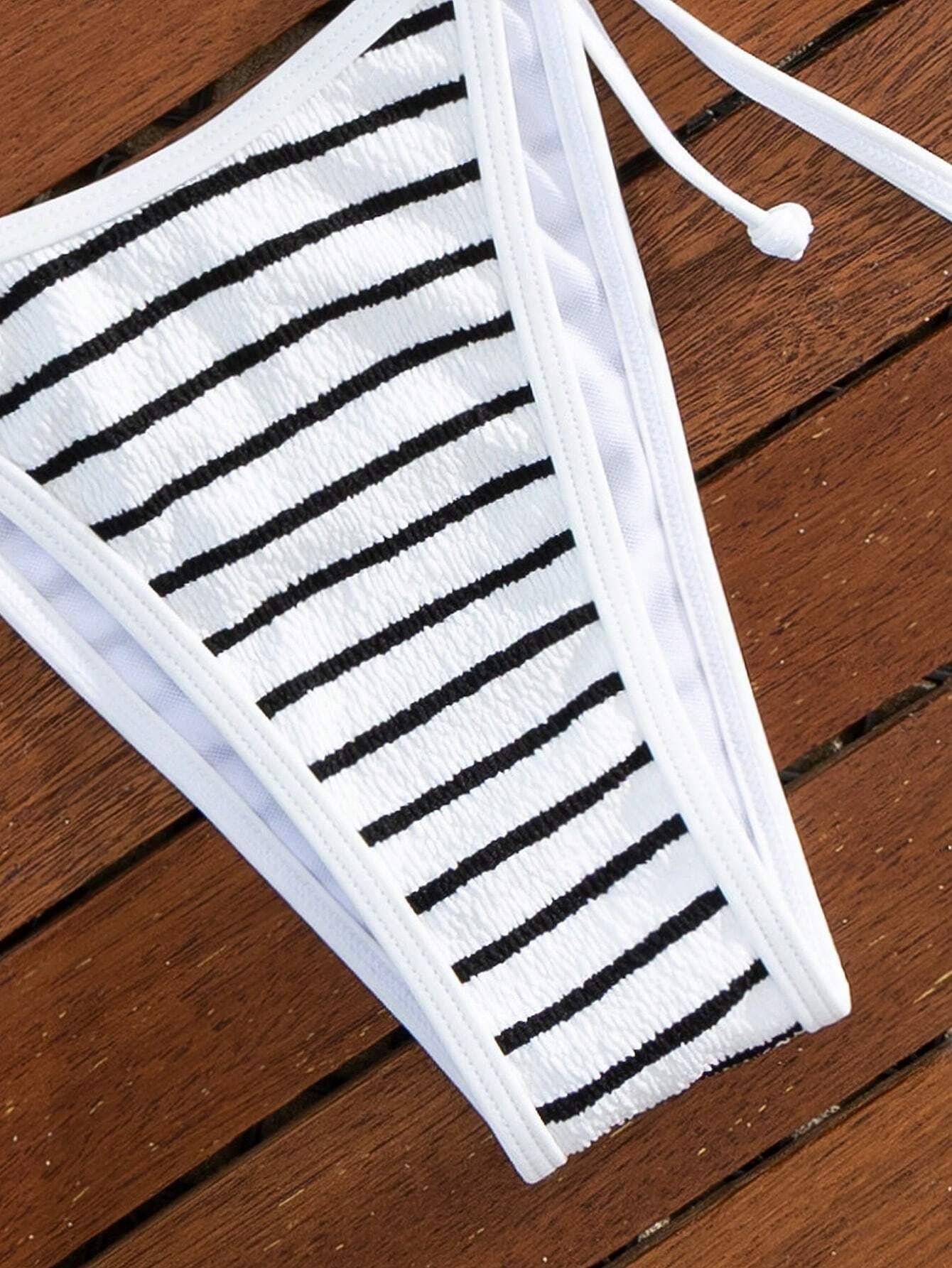 Amazon Lace-up Bikini Swimsuit Women's 2024 New European and American Sexual Beach Bikini Hot Spring Swimsuit
