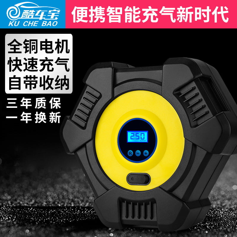 Car air pump car air pump digital display tire electric air pump mini intelligent portable air pump