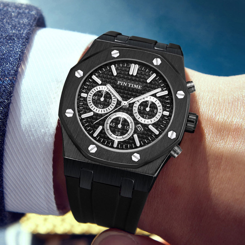 Dropshipping Foreign Trade Watches, Men's Watches, Multi-Functional Sports Waterproof Men's Fashionable Casual Watches