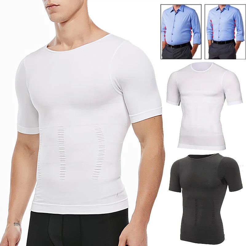 Gaine Amincissante Homme — Maintien Ventre &amp; Dos
