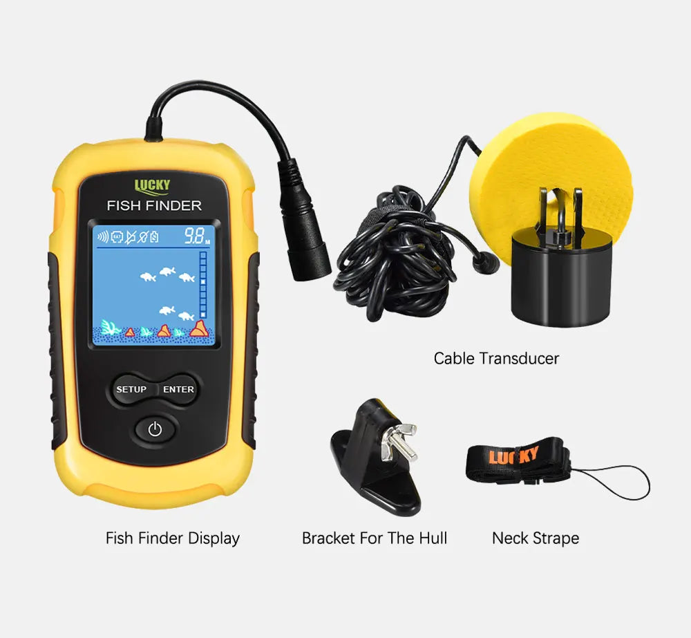 Détecteur de Poissons Sonar Portable 100m