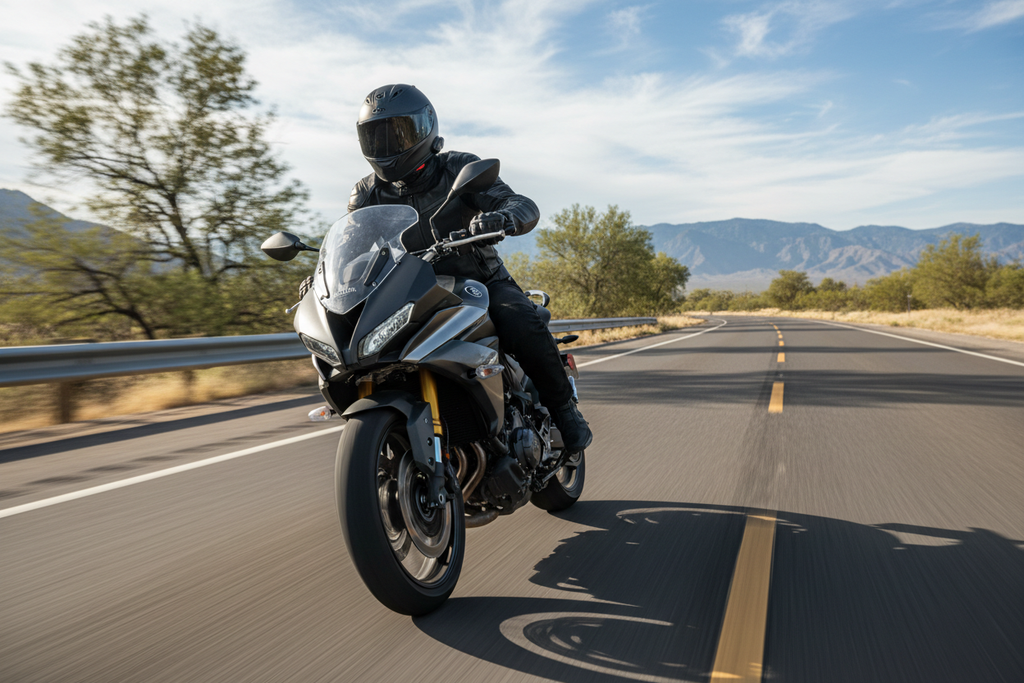 Casque Moto Intégral Noir Mat ECE 22.06 - Confort & Sécurité