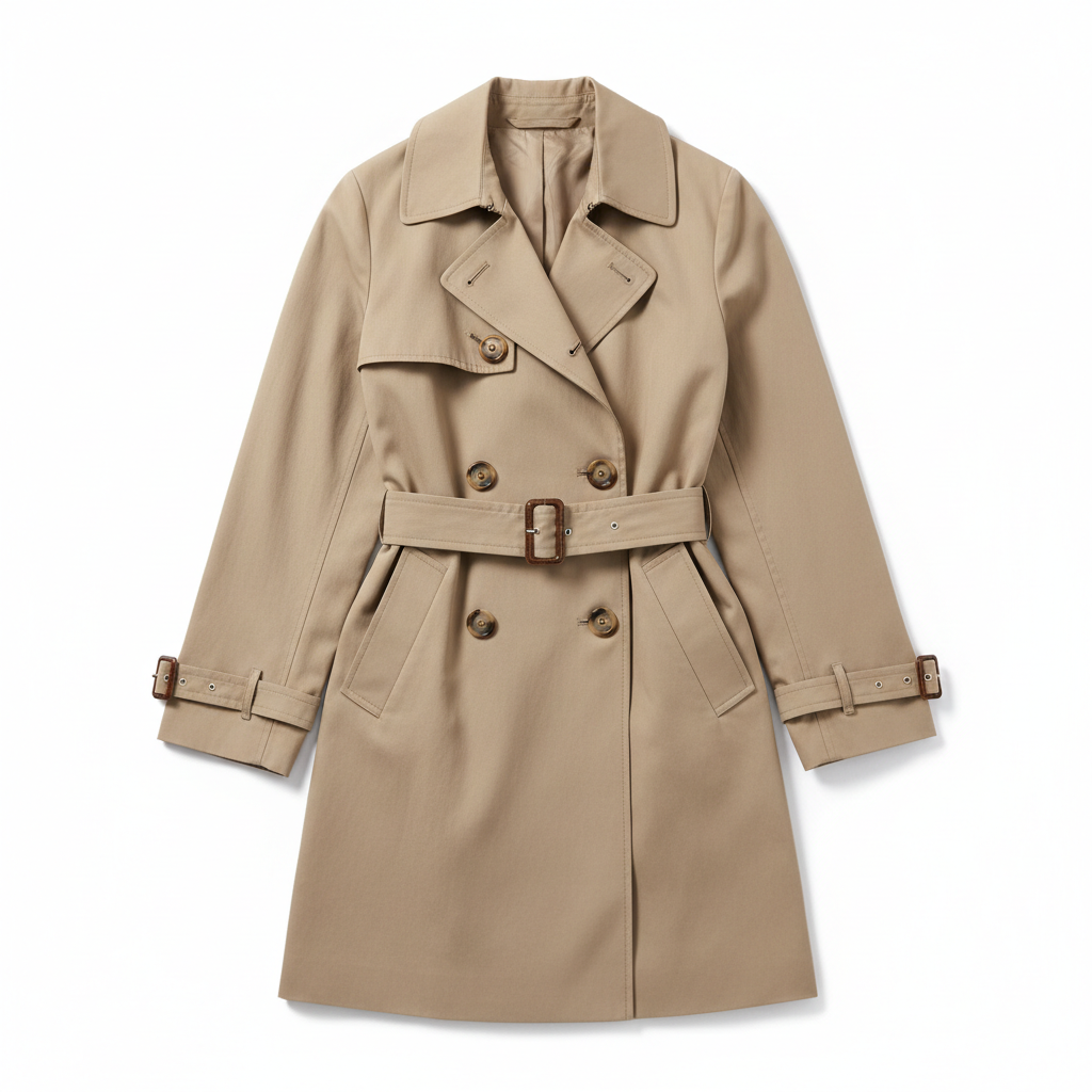 Trench-Coat Beige Classique