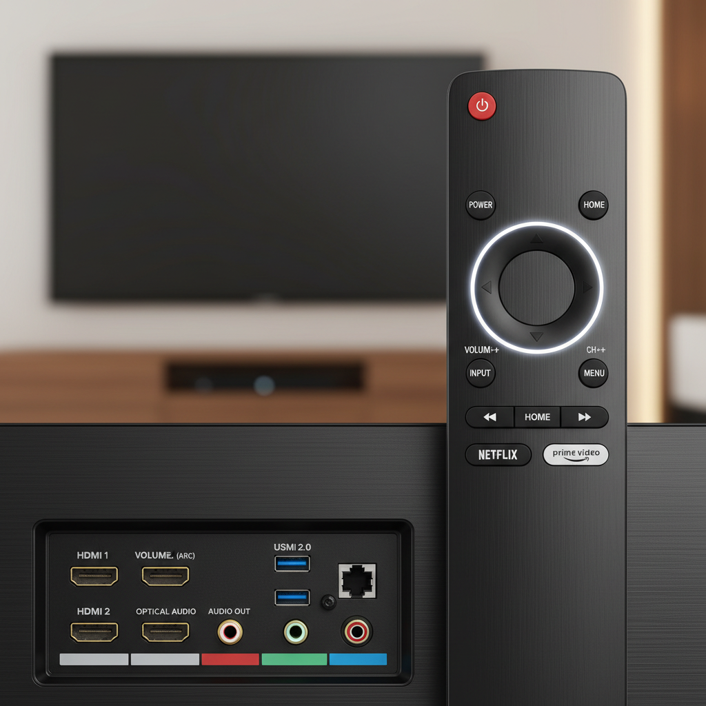 Téléviseur LED 4K 43" Smart TV