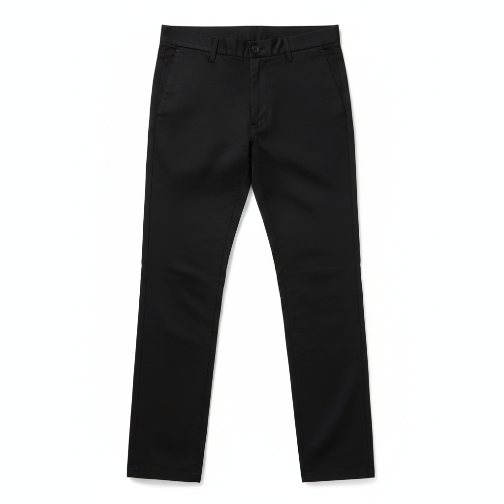 Pantalon Chino Slim Noir