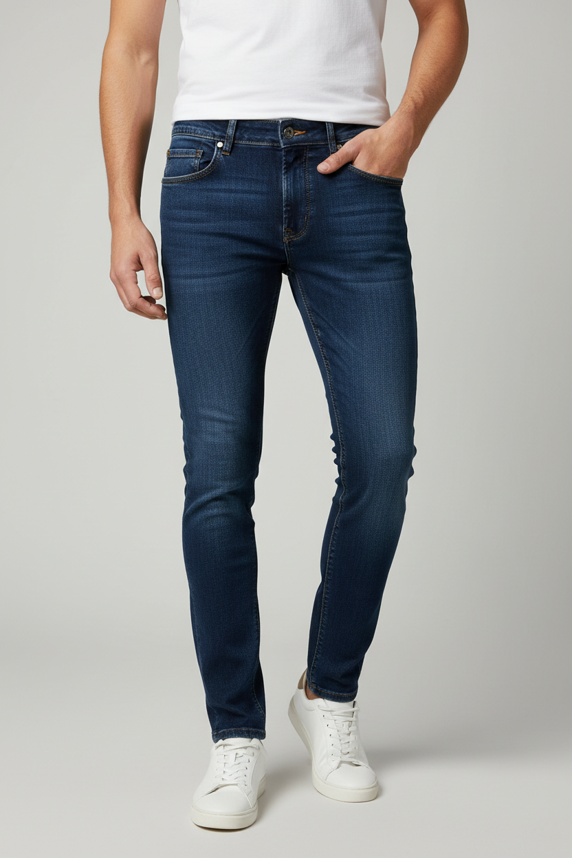 Jean Slim Bleu Foncé