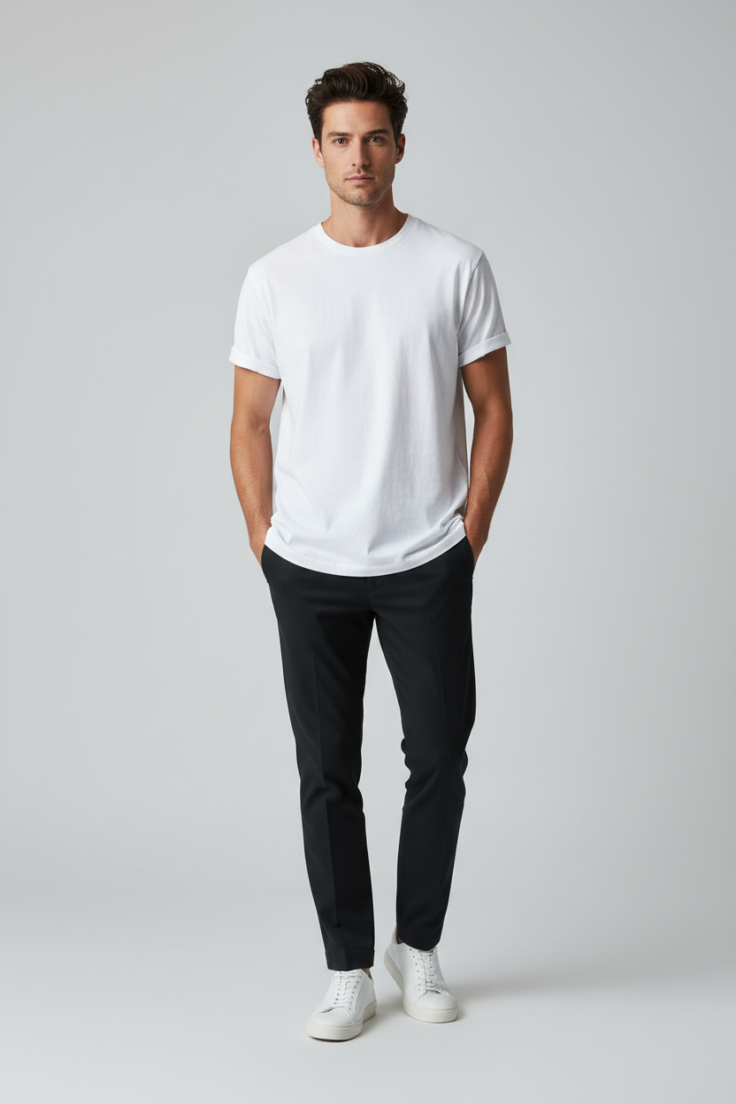 T-Shirt Classique Blanc